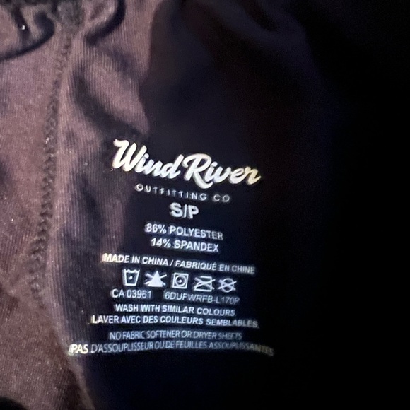 Black Leggings Wind River - Picture 2 of 2